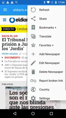 World Newspapers android App screenshot 9