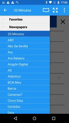 World Newspapers android App screenshot 6